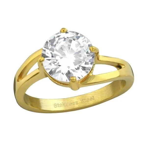 Gold Solitaire Engagement Ring 9 by Fashion Plaza Australia