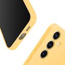 Samsung Silicone Case For Galaxy S24 (Yellow)