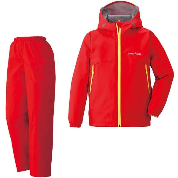 Montbell Kids Rain Trekker | Jackets - Rain Poppy / 110