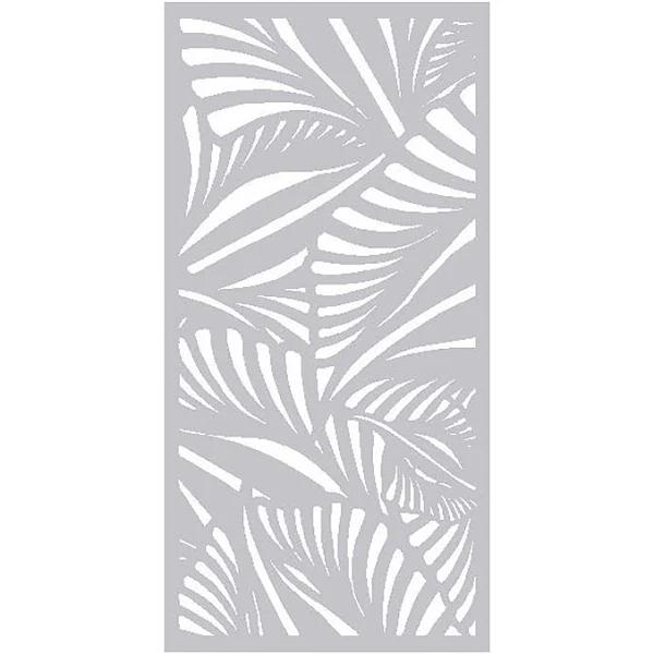 ProtectorAl 900 x 1800 x 3mm Solid Aluminium Profile 18 Decorative Panel Unframed - Surfmist