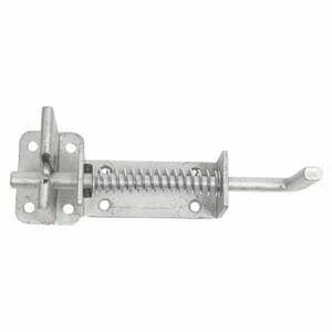 Zenith Spring Gate Latch Galvanised - 1 Pack