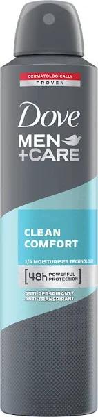 Dove Men+Care Clean Comfort Antiperspirant Deodorant Spray 250mL