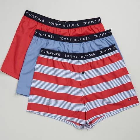 Tommy Hilfiger Woven Boxer Print 3-Pack UM0UM02414 Multi