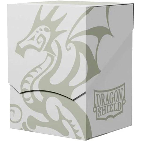 Dragon Shield Deck Box - Deck Shell White/Black