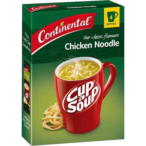 Continental Cup-A-Soup Chicken Noodle 40g Pack 4