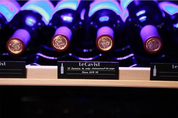 Lecavist Wine Label Elegant Drinks Fridge Wine Cellar/Cabinet for Ageing Wine. AU Wide