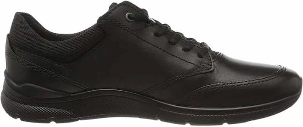 ECCO Irving 511734-51052 Black Leather 41 EU Mens Lace Up Shoes