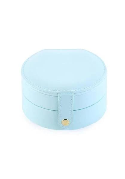 Travel Jewelry Case Portable PU Leather Jewellery Storage Holder