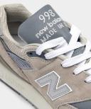 New Balance 998 Made in USA - Grey/Silver - Size 12 - Grey/Silver