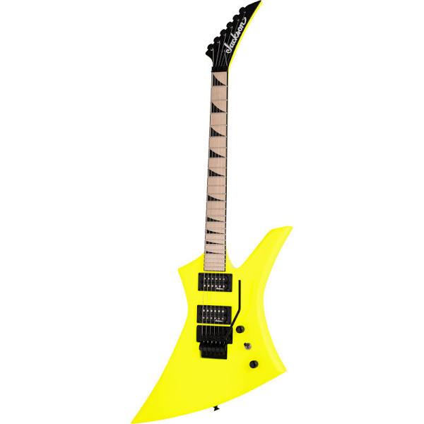 Jackson x Series Kelly KEXM Maple Fingerboard Neon Yellow