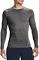 Under Armour HeatGear Comp Long Sleeve T-Shirt Grey - 3XL