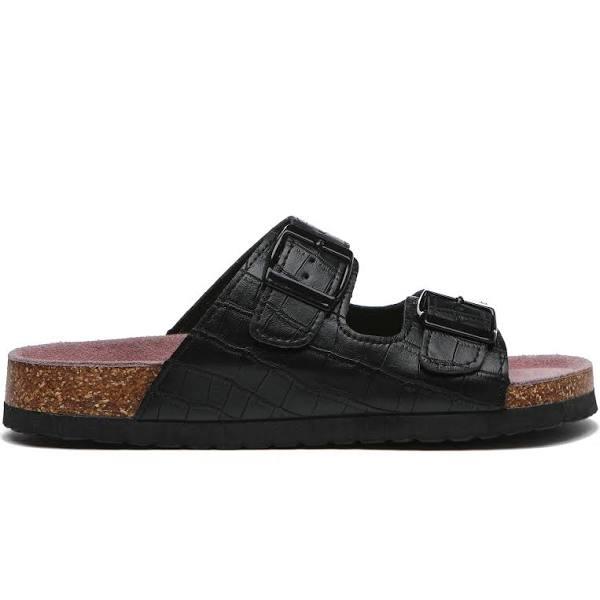 TARRAMARRA Embossed Summer Beach Unisex Slip-On Oliver Sandal Slides