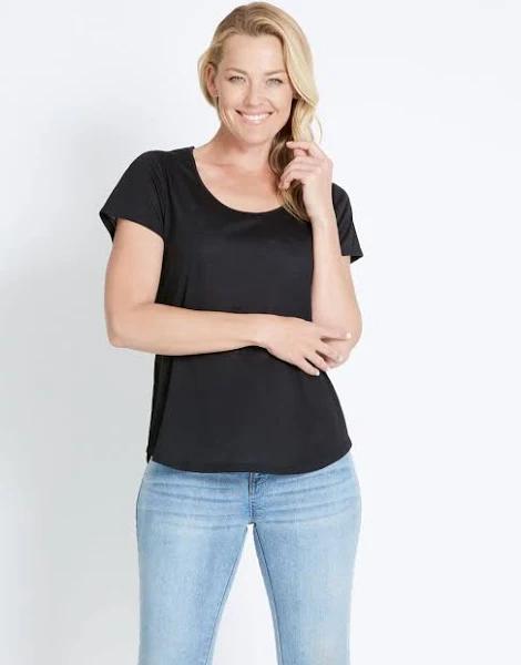 Rivers - Womens Tops - Short Sleeve Plain Poly Tee