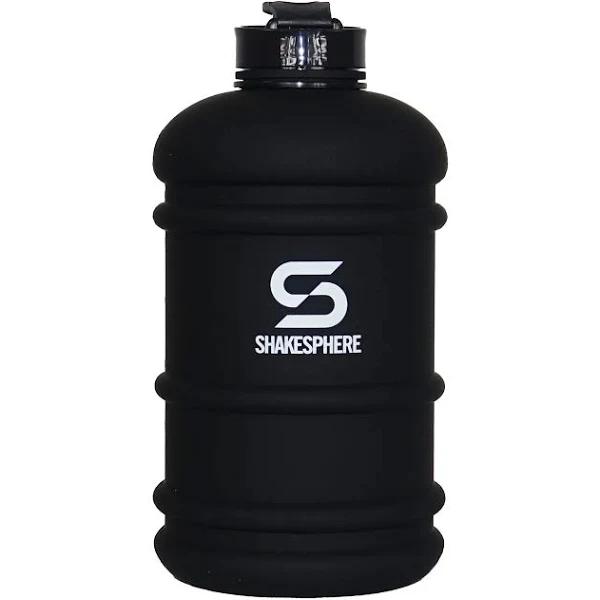 2.2L ShakeSphere Hydration Jug Matte Black/White Logo