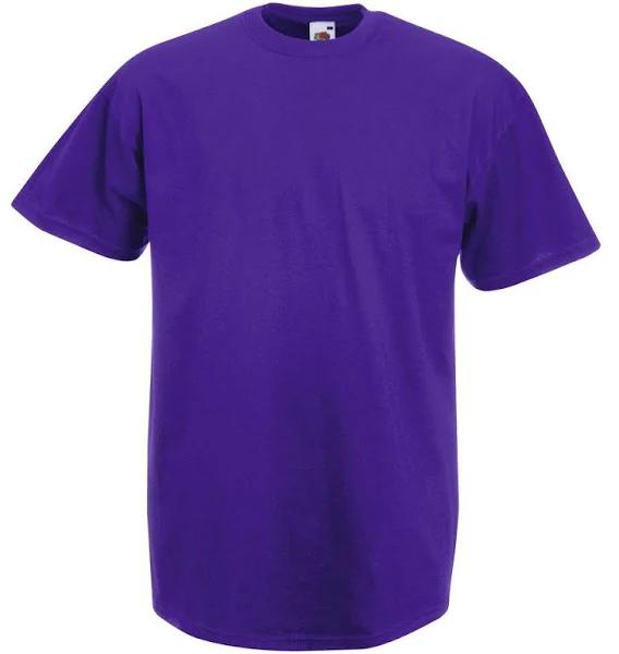 Valueweight T (61-036-0) Purple - Fruit of The Loom SC221 - Size S