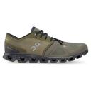 on Cloud x 3 10 , Olive/Reseda (Men's)