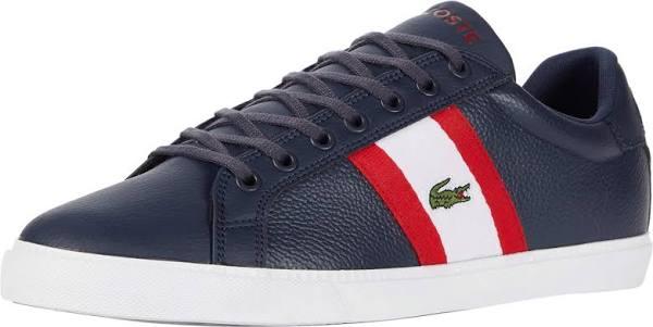 Lacoste Adult Mens Grad Vulc 120 2 P SMA Lifestyle Sneakers Navy White US 10.5