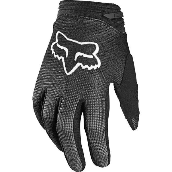 Fox 180 Oktiv Black/White Girls Gloves - S