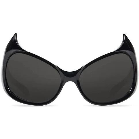 Balenciaga Gotham Cat Sunglasses 001 Black