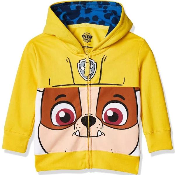 Nickelodeon Toddler Boys' Paw Patrol Character Big Face Zip-Up Hoodies | Bedding