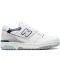 New Balance Men's 550 Casual Shoes in White/White Size 11.0 | Leather