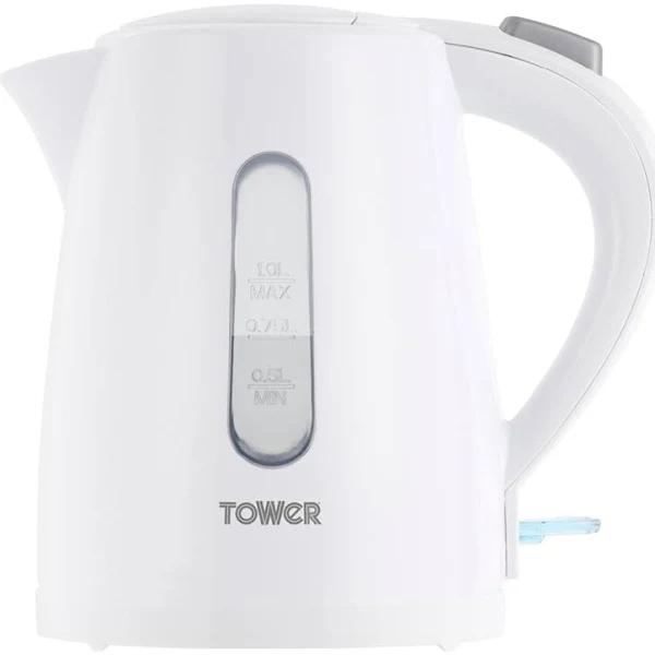 Tower White Cordless Lightweight Jug Kettle