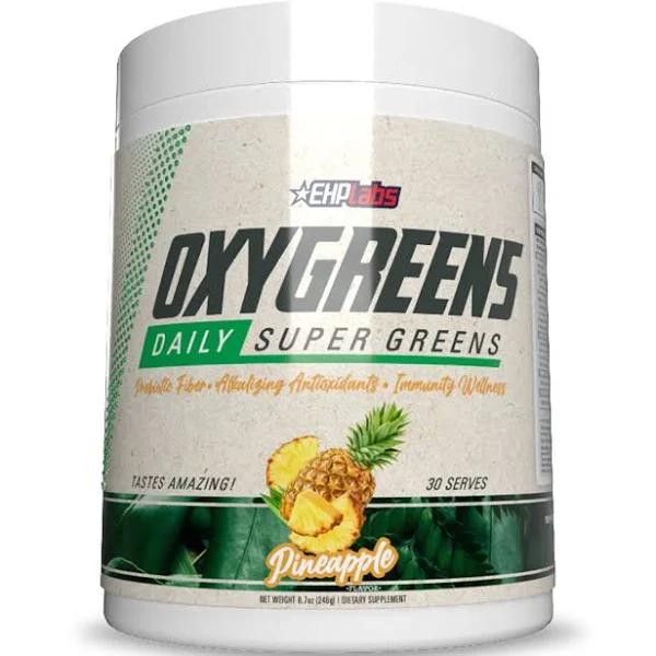 EHPlabs, OxyGreens, Daily Super Greens, Pineapple , 8.7 oz (246 g)