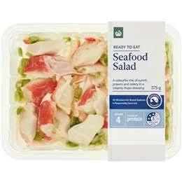 Woolworths Seafood Salad 375g