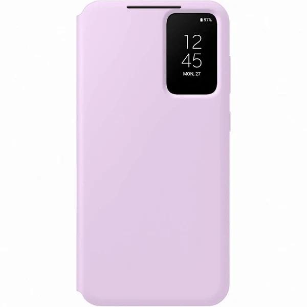 Samsung Smart Clear View Wallet Case for Galaxy S23+ (Lavender)