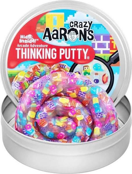 Crazy Aaron's Thinking Putty Hide Inside Arcade Adventure