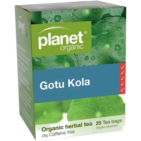 Planet Organic Gotu Kola Herbal Tea - 25 Bags