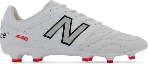 New Balance 442 V2 Pro Firm Ground Men's Football Boots White / 6