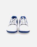 New Balance White & Blue 550 Sneakers