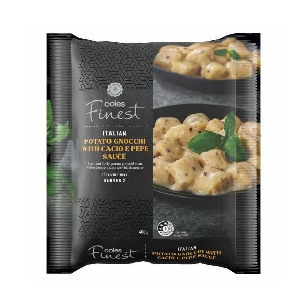 Coles Finest Cacio E Pepe Gnocchi 400g