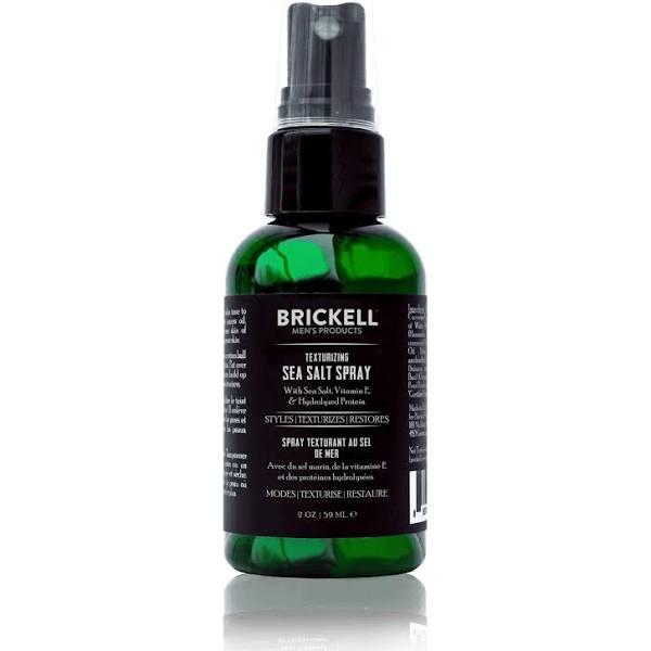 Brickell Men's Texturizing Sea Salt Spray For Men, Natural & Organic, Alcohol-Free, Lifts and Texturizes Hair For A Beach or Surfer Hair Style, 59 ml