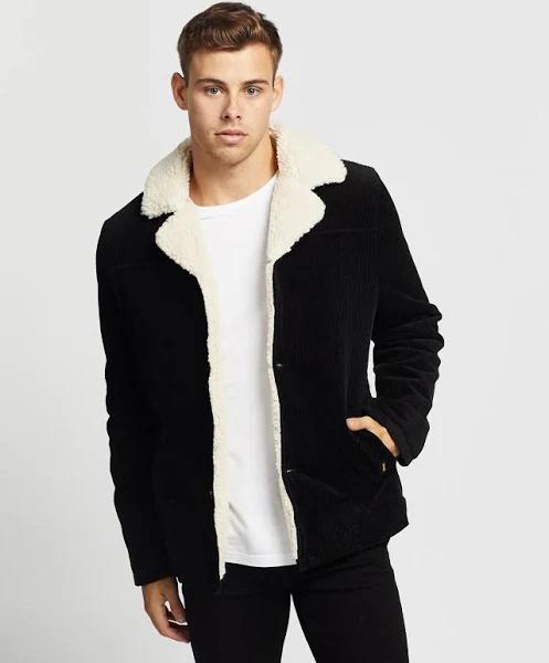 Wrangler - Bakers Coat Black Cord