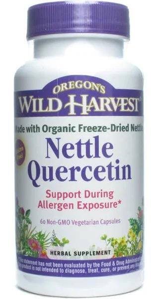 Oregon's Wild Harvest Nettle Quercetin 60 Capsules