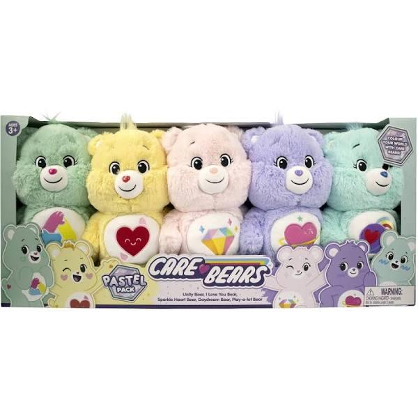 Care Bears Unlock The Magic Pastel 5 Pack