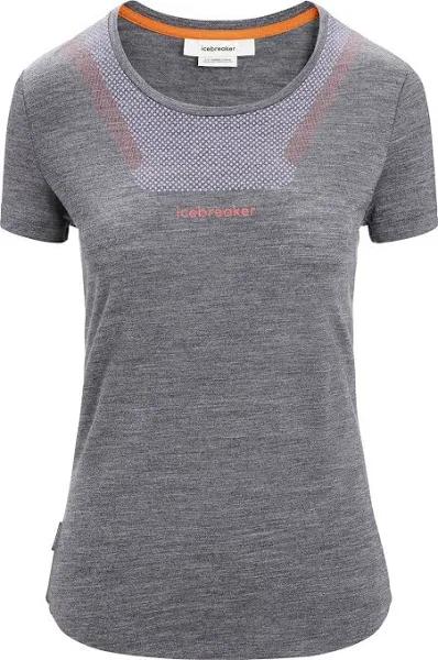 Icebreaker Sphere II Hitt Short Sleeve T-Shirt Grey XS Woman 0A56N1440XS