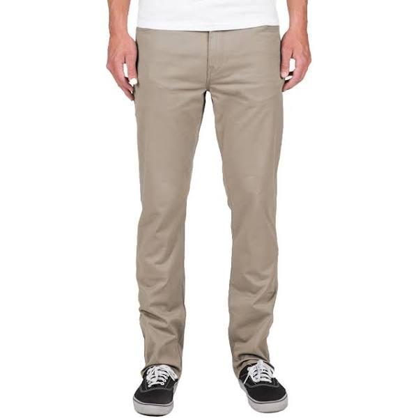 Volcom Solver Lite 5 Pocket Pant in Beige 28