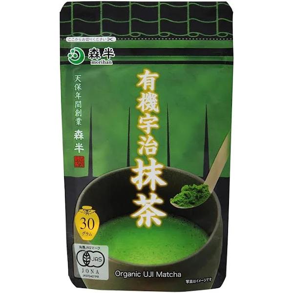 Morihan Organic Uji Matcha Powder Japanese Green Tea Powder 30g