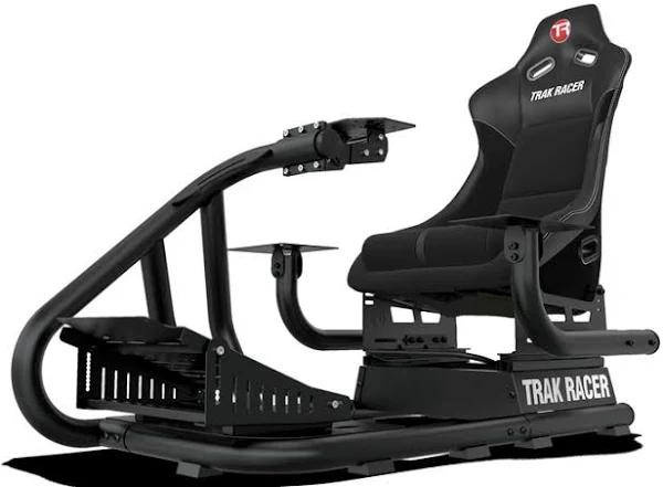 Track Racer RS6 Mach 4 Flight Simulator and Rally Style Seat RS6-03-B-SEAT4-FLIGHT