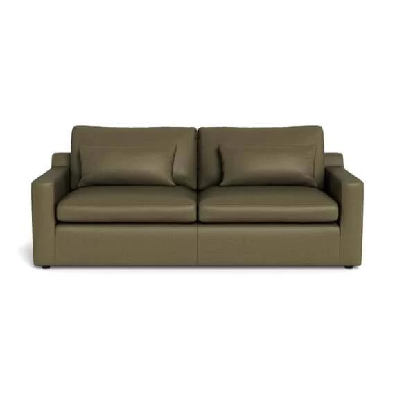 Loft Leather Sofa Green by Freedom