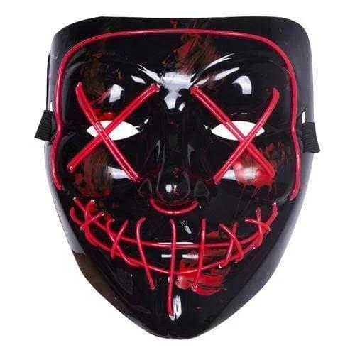 The Purge Light Up Halloween Masks - Pink