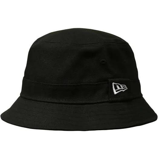 New Era Black Essential Bucket Hat