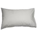 Algodon Pair of 300TC Cotton Standard Pillowcases Silver