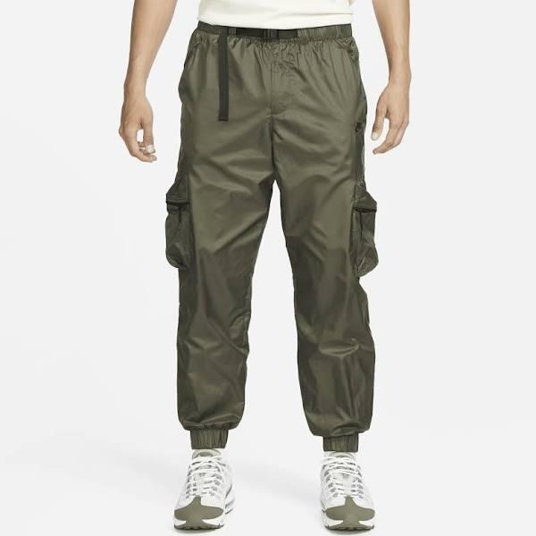 Nike Tech Men's Lined Woven Trousers - Green - 50% Recycled Polyester