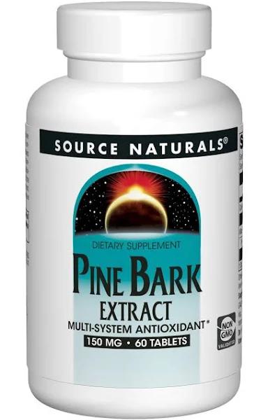 Source Naturals - Pine Bark Extract 150 MG - 60 Tablets