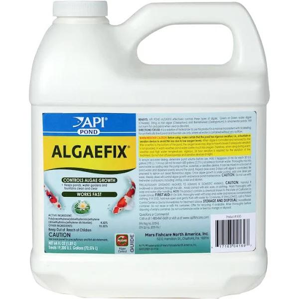 API Pond Algaefix Algae Control Solution 64-Ounce Bottle