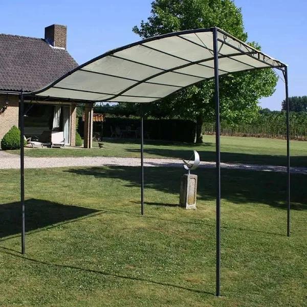 Outdoor Gazebo Garden Patio Sun Shade Fabric Canopy Steel Frame Picnic Shelter 3x2.4x2.5m - AfterPay & zipPay Available